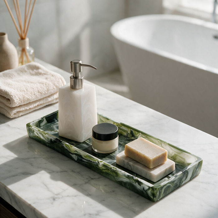 Bathroom Rectangle Tray