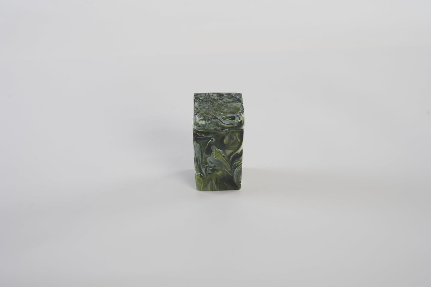 Bathroom Small Square Lidded Box