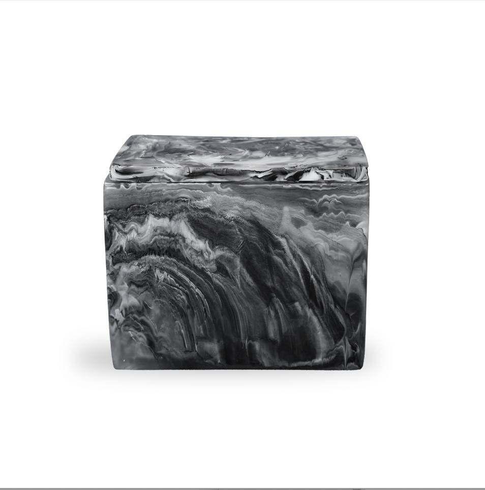 Bathroom Rectangle Lidded Box  - Sale 30% Off