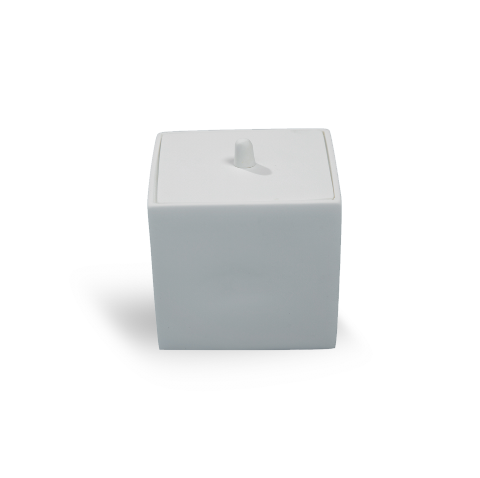 Bathroom Square Lidded Box - BF SALE