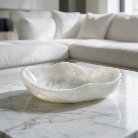 Round Scallop Bowl